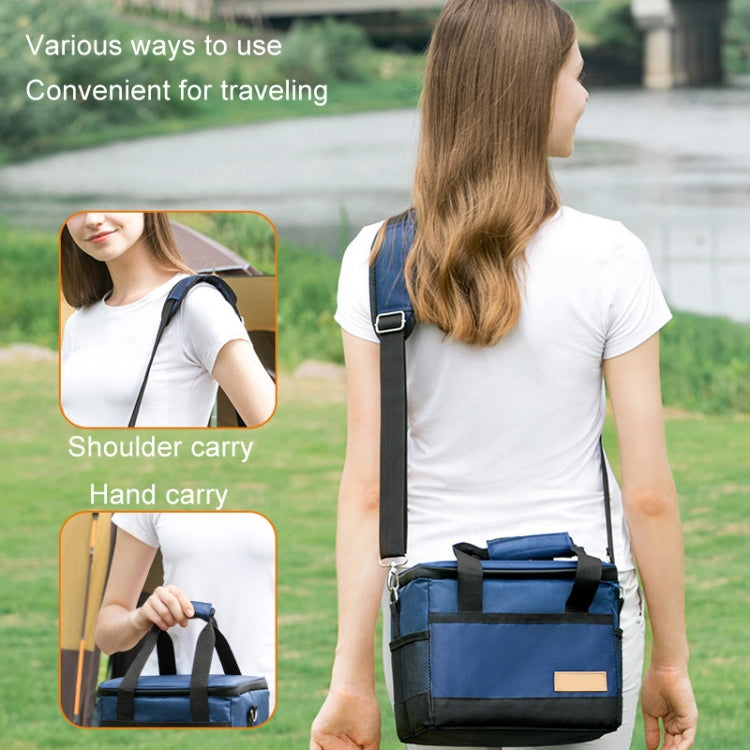 10L Portable Car Picnic Cooler Bag Waterproof Insulation Food Drink Storage Bag 10L Portable Car Picnic Cooler Bag Waterproof Insulation Food Drink Storage Bag